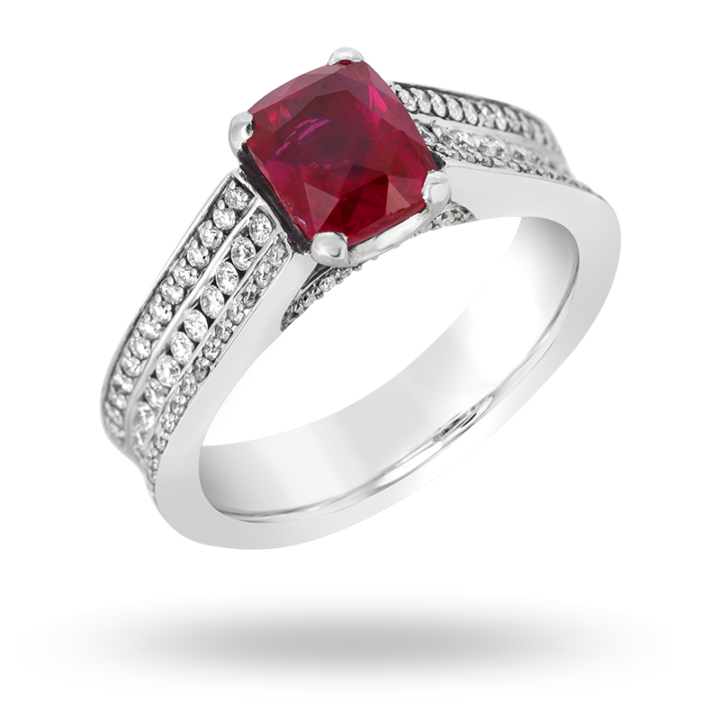 Ruby and Diamond Ring