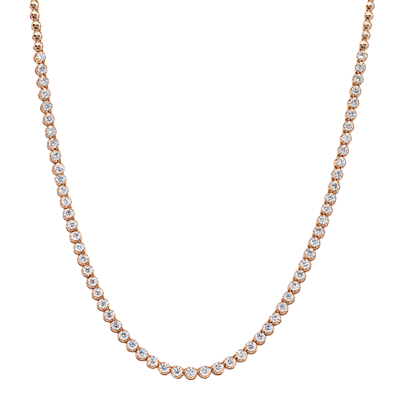 Rose Gold Diamond Necklace (SOLD)