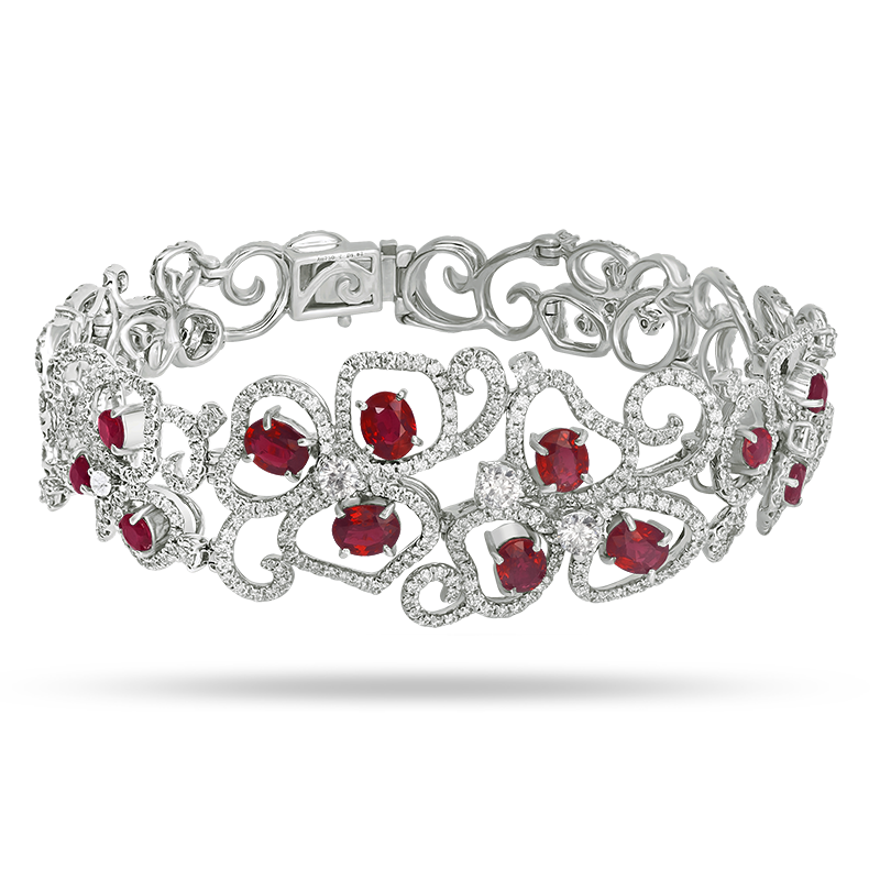 Ruby and Diamond Bracelet