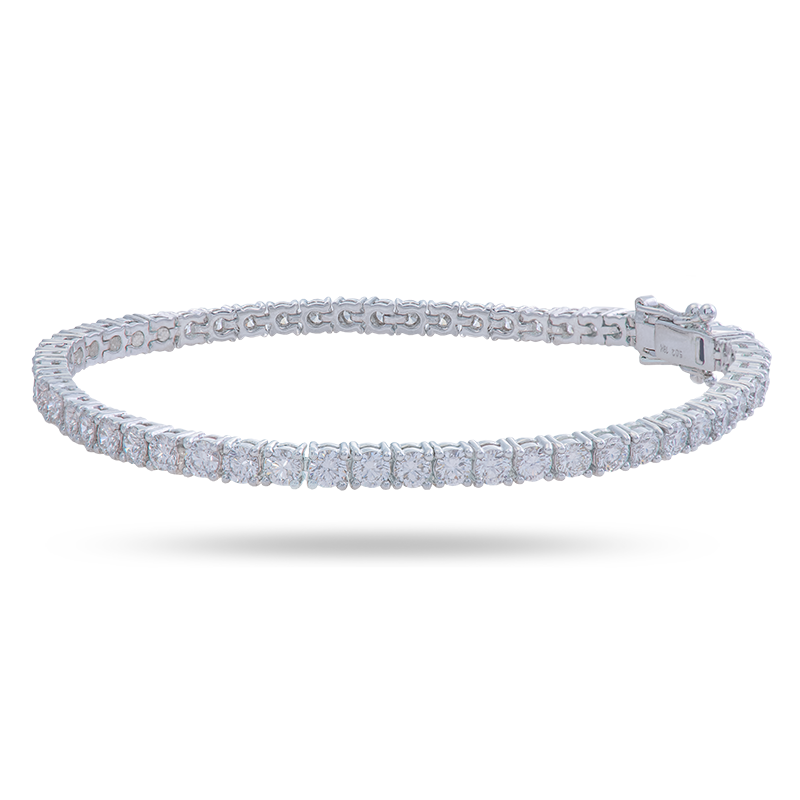 White Gold Diamond Bracelet (SOLD)