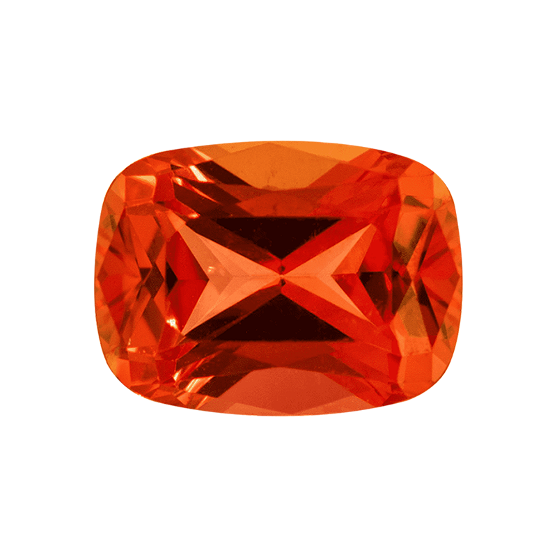 1 Orange Sapphire