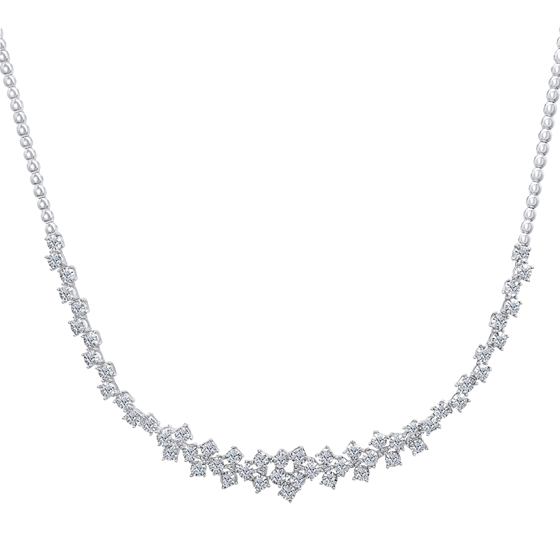 White Gold Diamond Necklace