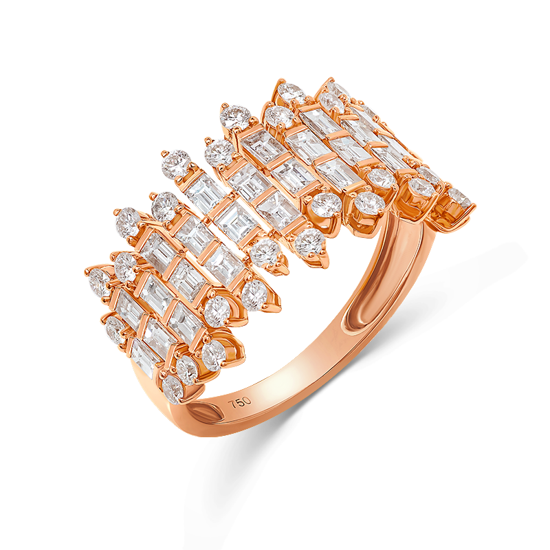 Rose Gold Diamond Ring