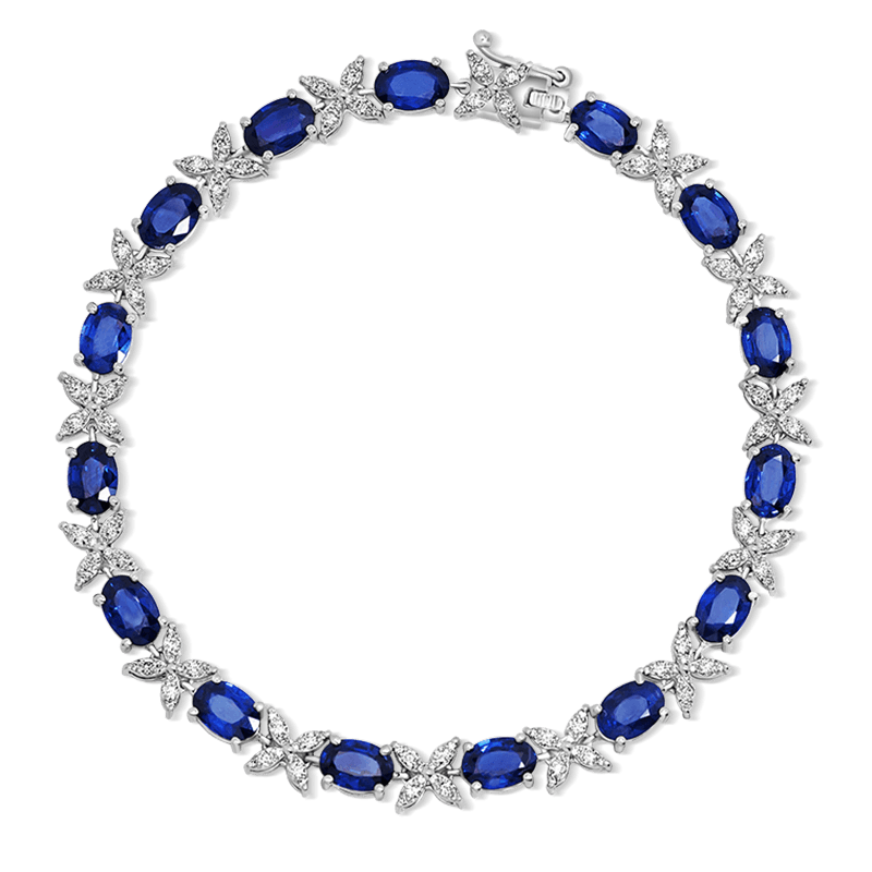 Sapphire Garden Bracelet