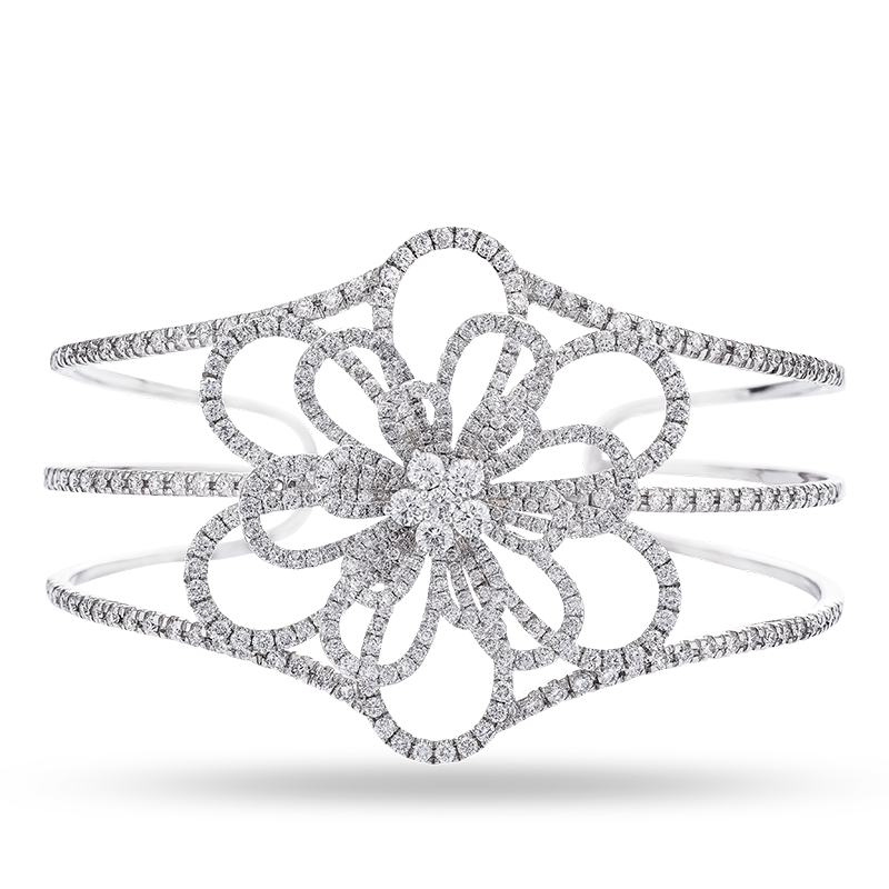 Sparkling Diamond Bangle