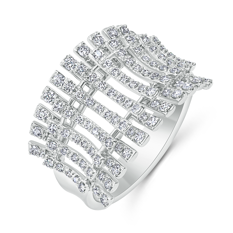 White Gold Diamond Ring