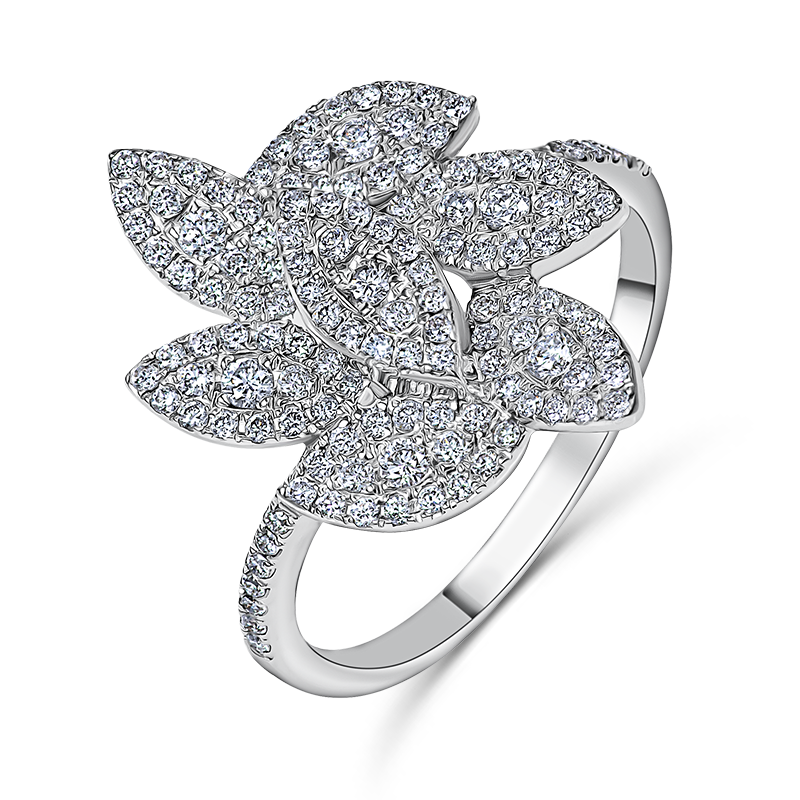 Elegant Petal Ring