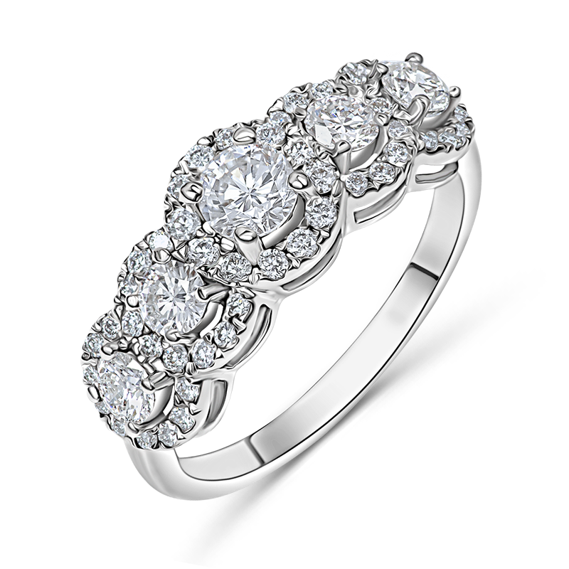 Timeless Diamond Row Ring