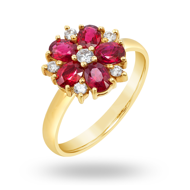 Ruby and Diamond Ring