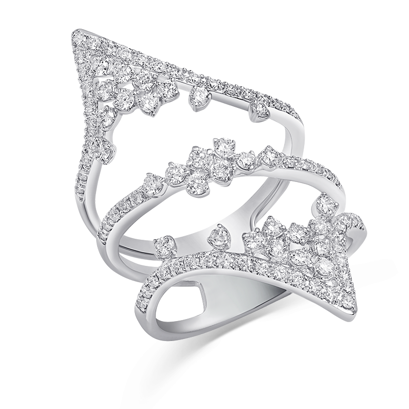 White Gold Diamond Ring